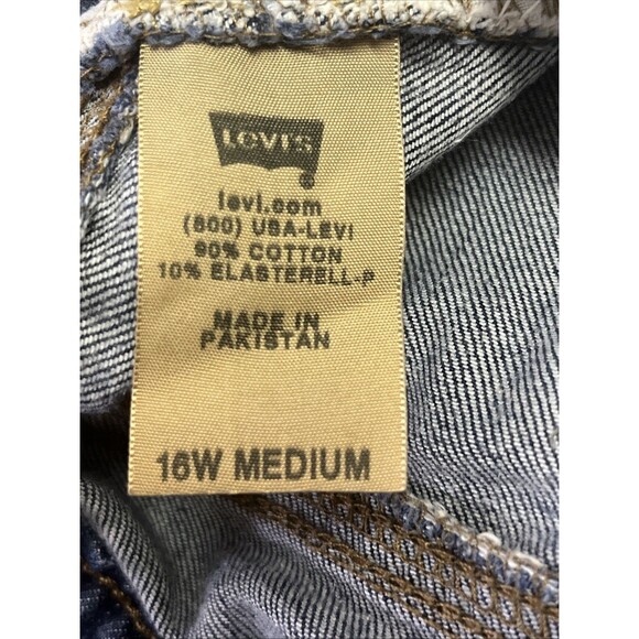 Levi’s Jeans Ultimate Lift Boot Cut 544 Women's 16W Classic Blue Denim - Picture 8 of 8